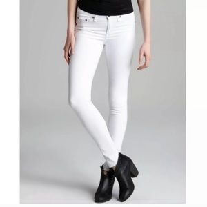 Rag & Bone White Skinny Jeans Sz 26